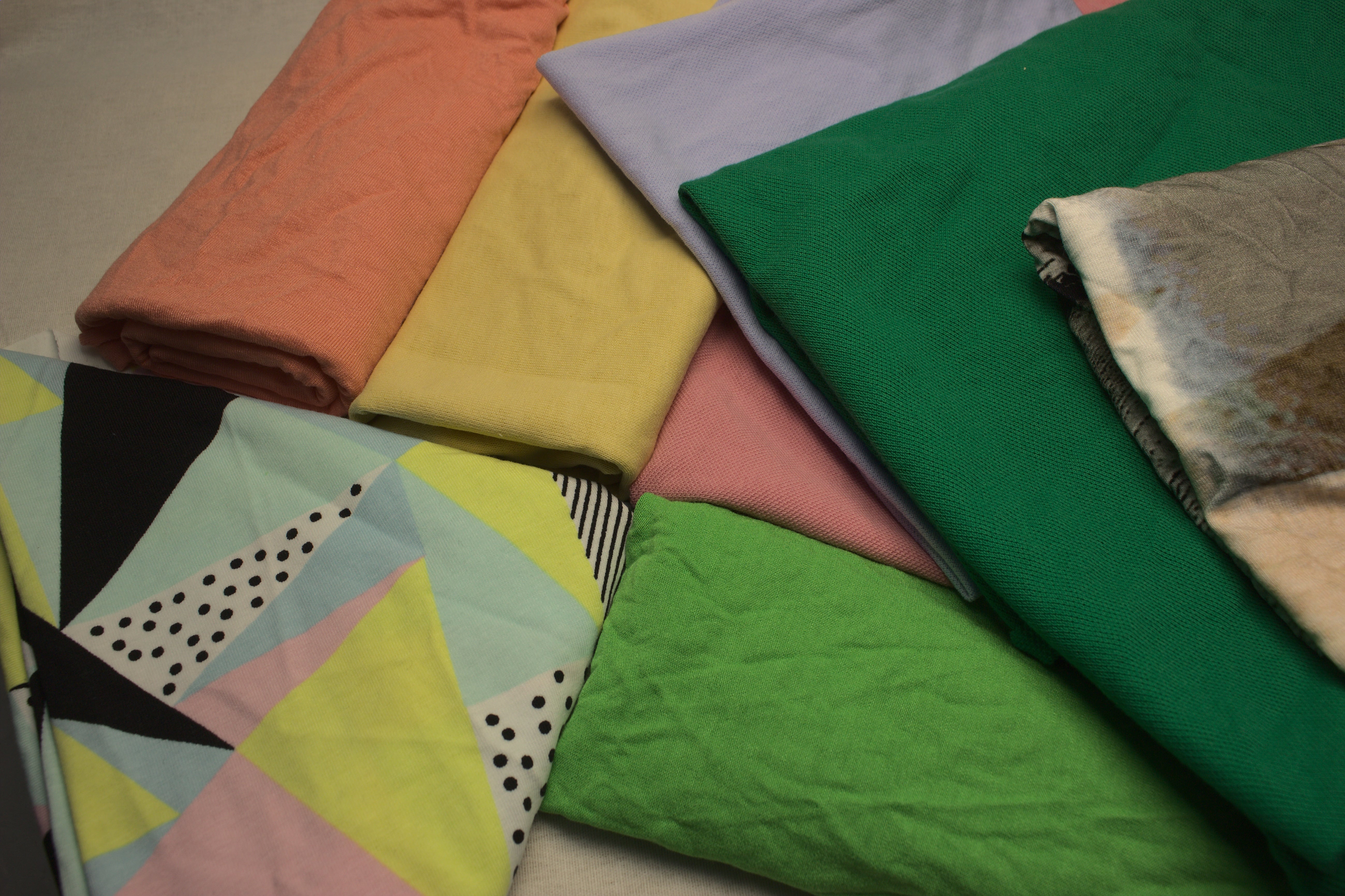 Yüksek kalite renkli bez matbaa ofset temizlik bezi